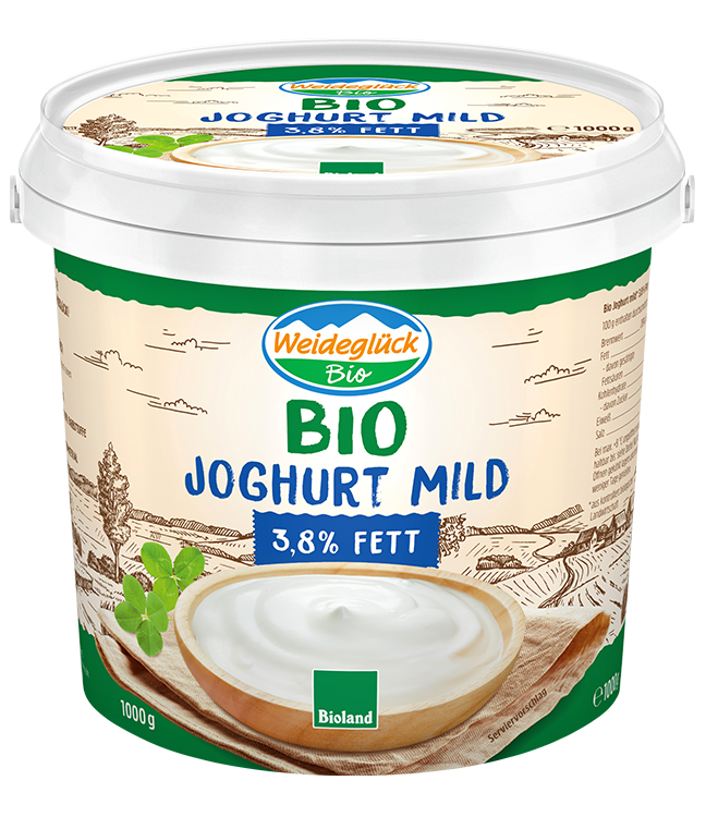 Weideglück – Bio Joghurt 3,8% Fett